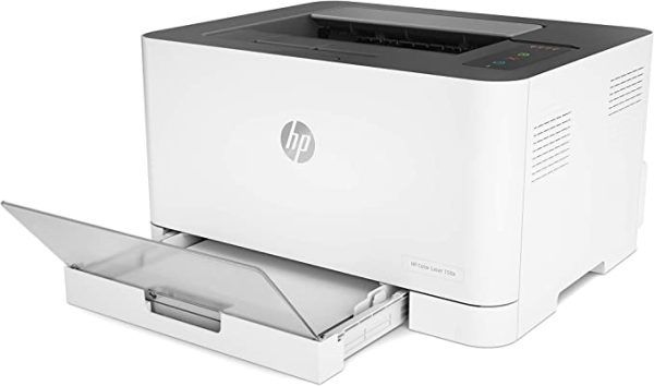 HP LaserJet 150a Colour Printer (4ZB94A) – Compact Monochrome & Colour Laser Printer, USB