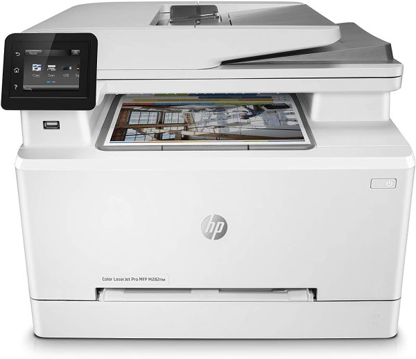 HP Color LaserJet Pro MFP M282nw Printer (7KW72A) – Wireless, Color Laser, Print/Scan/Copy