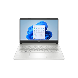 HP 14s-dq3041nia Laptop – Intel Pentium Silver, 4GB RAM, 512GB SSD, 14” (Natural Silver)